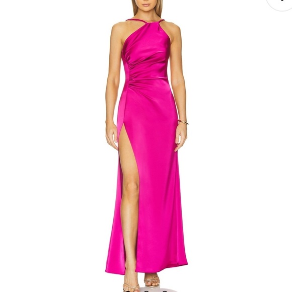 Katie May Zahara Dress Pink Peacock - Picture 1 of 6